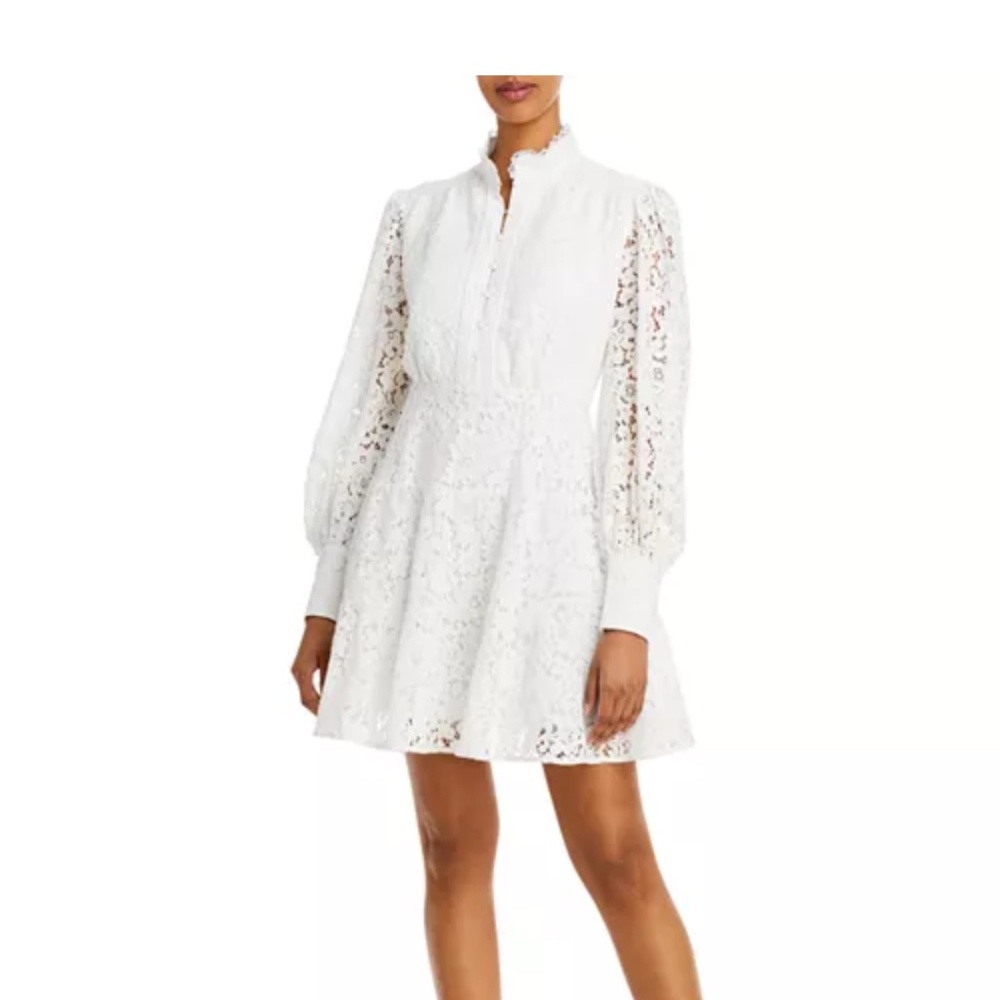 White lace dress - size 4